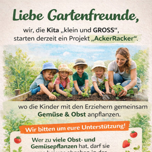 Liebe Gartenfreunde!
